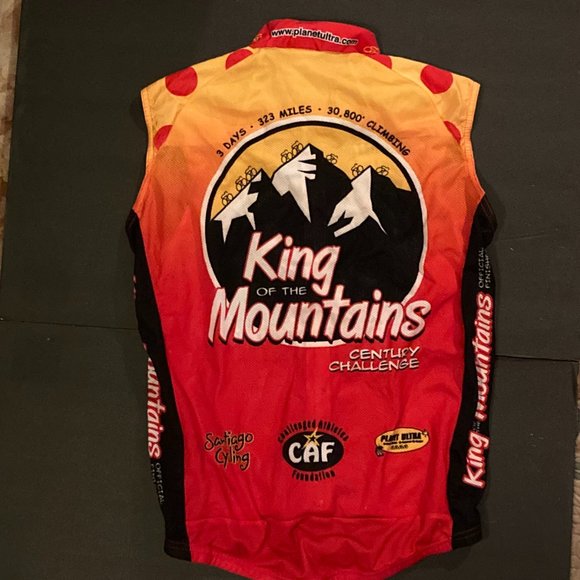 Voler Cycling Bicycling Jersey King of the Mountains M Made In USA NEW 2007 - Picture 4 of 4